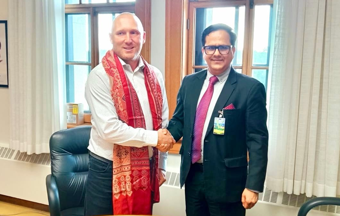 Gujarat Fertilizers & Chemicals Ltd: Honor to meet Chris Beaudry